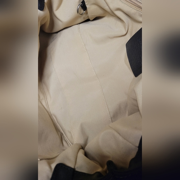 COACH Chelsea Black Pebble Leather Satchel - Picture 5 of 7